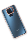 Xiaomi Redmi Note 9 Kılıf Dora Kapak - Pudra