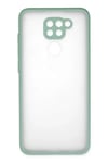 Xiaomi Redmi Note 9 Kılıf Montreal Silikon Kapak - Turkuaz