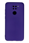 Xiaomi Redmi Note 9 Kılıf Nano içi Kadife Silikon - Mor