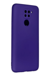 Xiaomi Redmi Note 9 Kılıf Nano içi Kadife Silikon - Mor