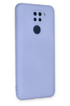 Xiaomi Redmi Note 9 Kılıf Nano içi Kadife Silikon - Lila