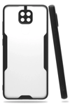 Xiaomi Redmi Note 9 Kılıf Platin Silikon - Siyah