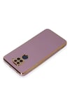 Xiaomi Redmi Note 9 Kılıf Volet Silikon - Mor
