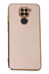 Xiaomi Redmi Note 9 Kılıf Volet Silikon - Pembe