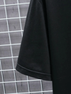 20/1 Penye Compack FUTRE Baskılı Oversize Kısa Kol Bisiklet Yaka T-shirt - Siyah