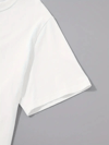 20/1 Penye Compack Sarj %1 Baskılı Oversize Bisiklet Yaka Kısa Kol Yazlık T-shirt - Beyaz