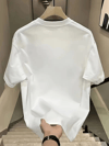 Day One Baskılı Oversize Bisiklet Yaka T-shirt - Beyaz