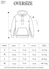 Erkek Nakış İşlemeli Kapşonlu Antrasit Sweatshirt Üç İplik Double Oversize- Füme