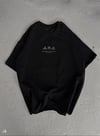 Kadın Baskılı kısa kol Oversize T-Shirt - Siyah