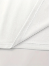 LB Baskılı Ön Arka Oversize Bisiklet Yaka Kısa Kol T-shirt - Beyaz