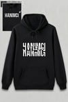 Sevgililer Günü Özel Kapüşonlu Hanımcı Baskılı Oversize Sweatshirt - Siyah