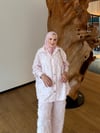 Ahsa  pantolon takim -pudra 