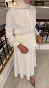 Elisa Gül Etek Takım | Krem
