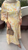 Flower Dress | Sarı