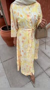 Flower Dress | Sarı
