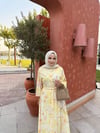 Flower Dress | Sarı