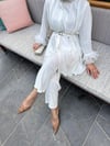 Lady Dantel Takım | Kırık Beyaz
