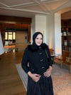 Oteiş tüvit ceket-siyah 