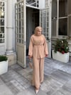 Viola Pantolon Takım | Sütlü Kahve