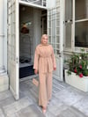 Viola Pantolon Takım | Sütlü Kahve