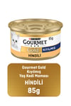 Gold Kıyılmış Hindili Kedi Konservesi 85 G