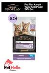 Karışık Yavru Kedi Pouch 24'lü Set Yaş Mama Koneservesi