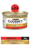Kıyılmış Sığır Etli Kedi Konservesi 85 gr 24 Adet