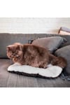Relax 55 Peluş Kedi ve Mini Irk Köpek Yatağı - Marrone Bej (55cm x 36cm)