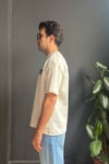 Beyaz Good Luck Nakışlı Tişört