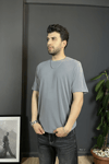 Füme Modal Basic Tişört