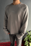 Gri Pis Yaka  Oversize Sweatshirt