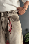 Stone Wide Leg Jean 