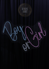 Boy Girl Neon