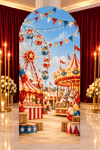 Circus-2 Konseptli Arka Fon
