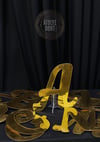 Gold harf set