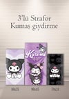 Kuromi 3lü Strafor Kumaş Giydirme