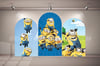 Minions 3lü Arka Fon (Branda)