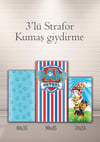 Paw Petrol 3lü Strafor Kumaş Giydirme