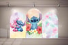 Stitch  3lü Arka Fon (Branda)