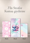 Stitch 3lü Strafor Kumaş Giydirme