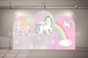 Unicorn  3lü Arka Fon (Branda)