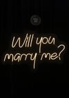 Will You Marry Me Neon