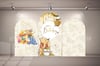 Winnie the pooh 3lü Arka Fon (Branda)