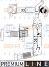 BEHR 000P - Egzos Radyatörü - Bmw E46-87-90-91-92-93-60-61-65-66-x3 E83-x3 E83 Lci