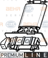 BEHR 000P - Kalorifer Rezistansi - Vw Golf5-golf6-jetta-passat-caddy-a3-q3-leon