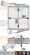 BEHR 000P - Turbo Radyatörü - Vw Touareg-q7
