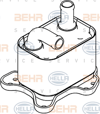 BEHR 000P - Yag Sogutucusu - Opel Astra H Astra J Corsa D Mokka Zafira B