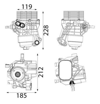 BEHR 000S - Yag Filtre Kütügü - Vw Golf7-passat-caddy-tiguan-a3-leon-octavia