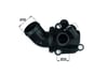 BEHR-T TH387 - Termostat - Mercedes W169-245
