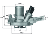BEHR-T TI15180 - Termostat - Fiat Egea / Punto Evo /fiat 500